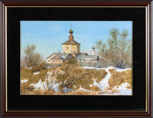 Андрияка Сергей Николаевич. Весна в Суздале